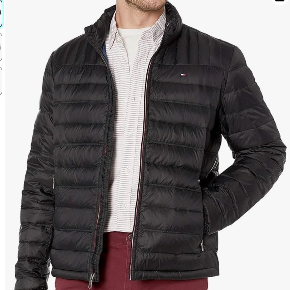 Tommy Hilfiger Men's Real Down Insulated Packable Puffer Jacket